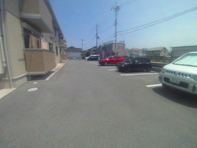 ヴィボヌールの駐車場