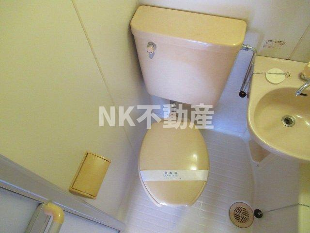 【トイレ】 | グローバル八戸ノ里Ⅱ（八戸ノ里賃貸） | トイレです