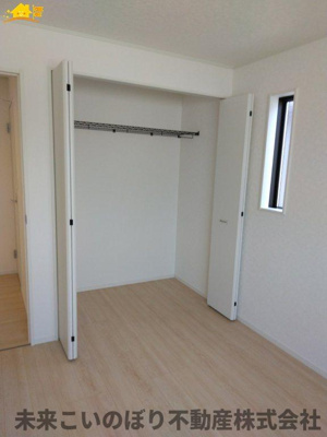 【収納】 | Cradle garden加須市南町第3　3号棟 | 各居室には十分な収納スペースを確保。お部屋全体を広々と使うことができます。