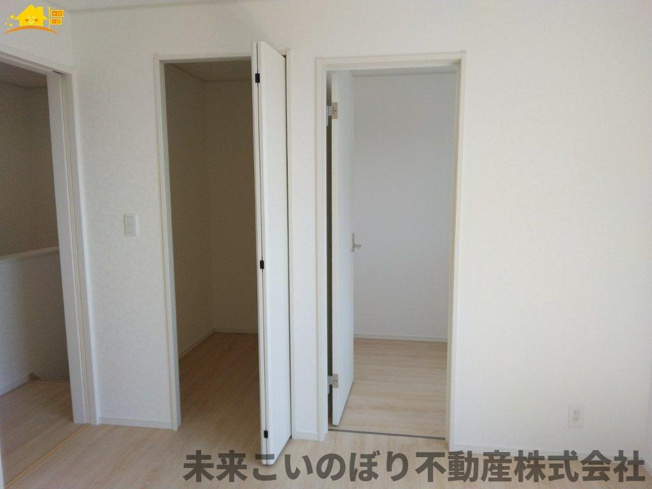 【収納】 | Cradle garden加須市南町第3　3号棟 | たくさん収納可能なウォークインクローゼットがあるので、収納家具を置かずにお部屋がスッキリ！