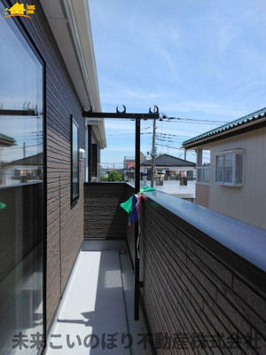 【バルコニー】 | Cradle garden加須市南町第3　3号棟 | バルコニー付きです