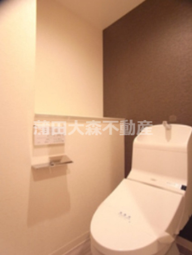 M-1 Tokyo 池上のトイレ|温水洗浄便座付きのトイレ