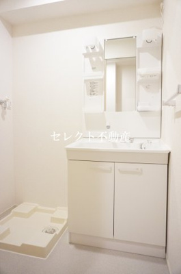 【洗面所】 | シェルドミール | 使いやすい洗面所です