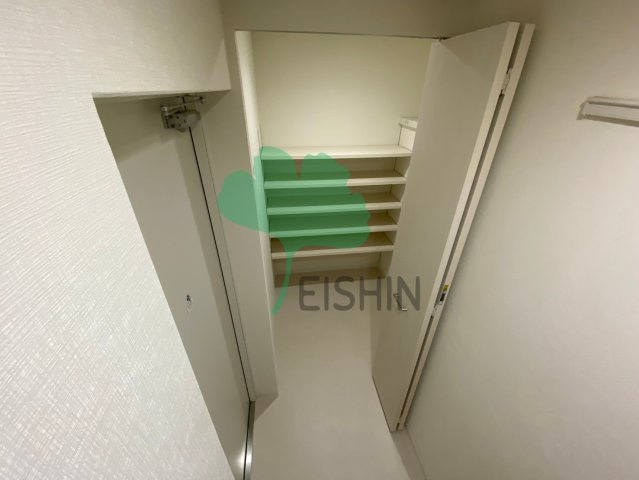 Taurus箱崎(トーラス箱崎)の玄関|下駄箱もしっかりついてます！