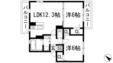 【間取り】