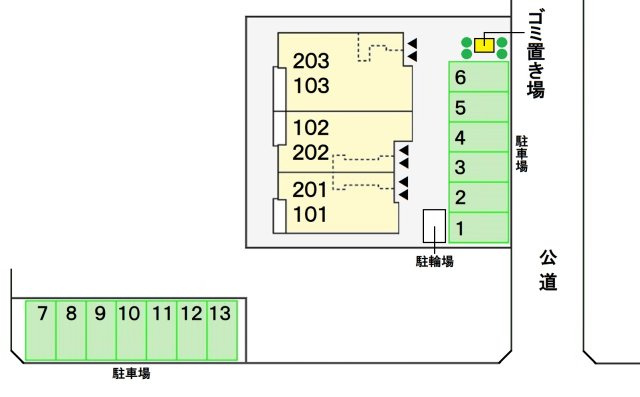 ala・angeの区画図