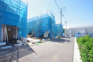 【前面道路含む現地写真】 | 【仲介手数料無料！！】町田市木曽西3丁目　新築戸建て（全7棟）B号棟　5290万円