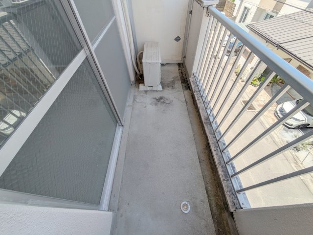 いずみハイツのバルコニー