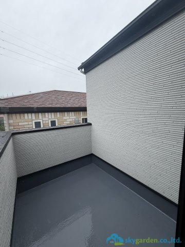 伊勢原市岡崎No.1　新築戸建　全1棟1号棟のバルコニー