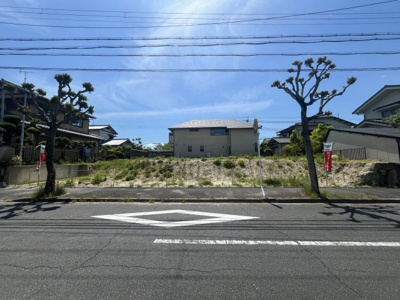 【前面道路含む現地写真】 | 生駒市真弓3丁目　全2区画