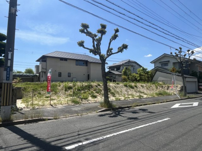 【前面道路含む現地写真】 | 生駒市真弓3丁目　全2区画