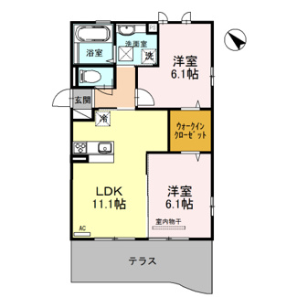 【間取り】 | セジュール　優