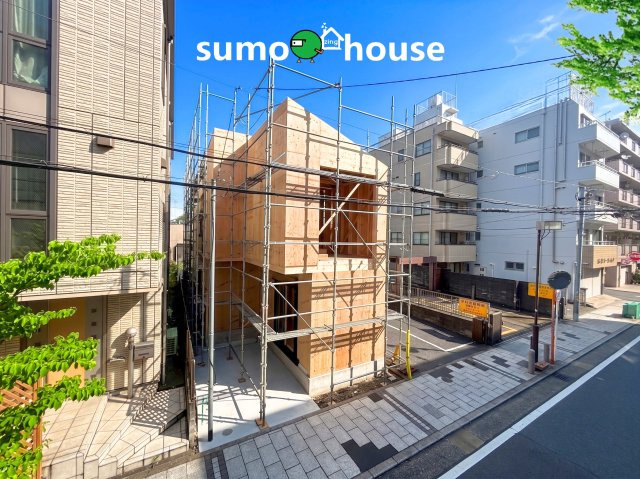 創作住宅　青木町の前面道路含む現地写真|前面道路含む現地写真です