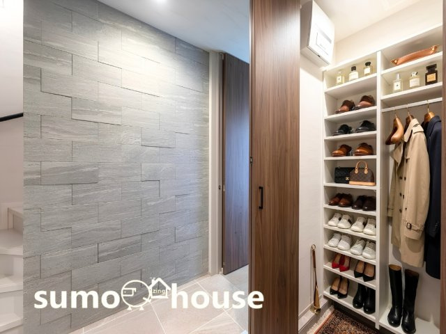 創作住宅　青木町の収納|たっぷりとした収納スペースです