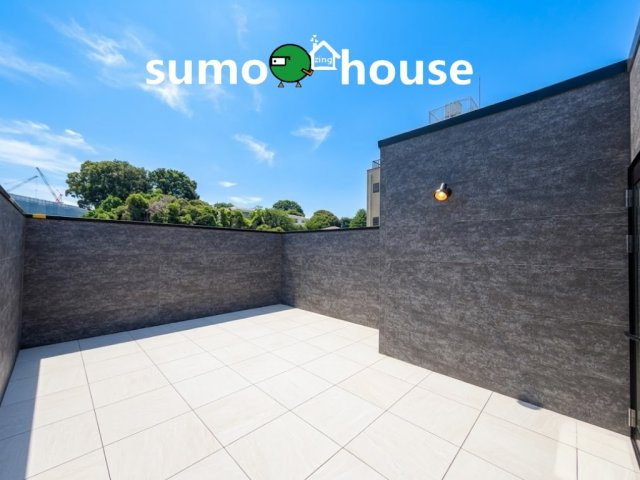 創作住宅　青木町のバルコニー|陽当たり良好なバルコニーです
