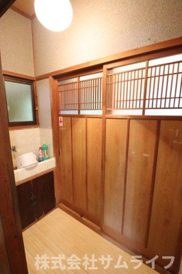 【独立洗面台】 | 伊川和風住宅