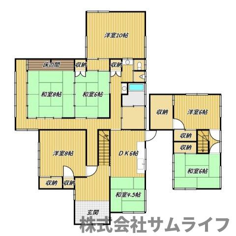 【間取り】 | 伊川和風住宅
