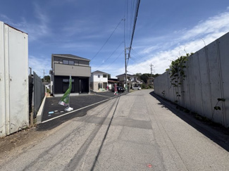 【前面道路含む現地写真】 | CRADLE GARDEN古河市諸川第9　2 | 交通量の少ない前面道路です☆