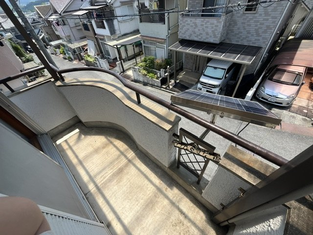 河内長野市西之山町戸建のバルコニー