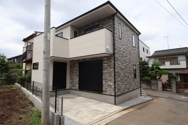《仲介手数料無料》富士見市関沢２丁目14-33新築一戸建てKEIAI GRACEの外観|撮影日 2026年6月29日 12:30 晴れ