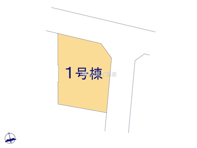 《仲介手数料無料》富士見市関沢２丁目14-33新築一戸建てKEIAI GRACEの区画図