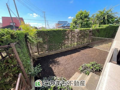 【庭】 | プレシーン野木ハイライズ | 1階のみお庭付きでございます！