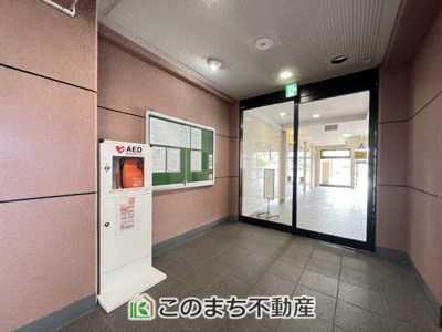 【設備】 | プレシーン野木ハイライズ | AEDが設置しております！