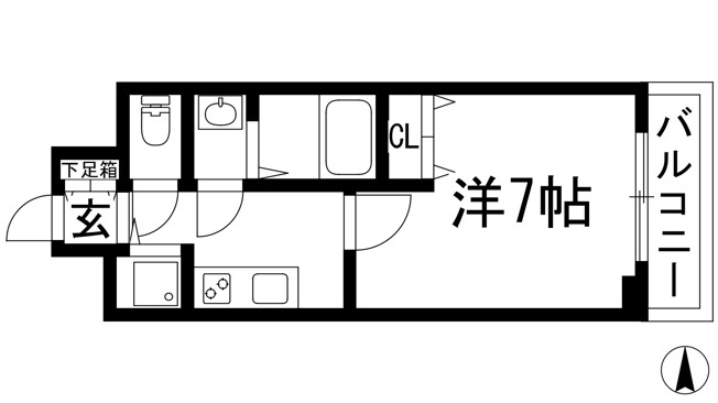 【間取り】 | エルシア池田
