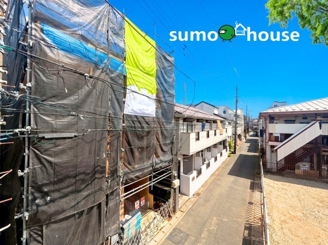 川崎市高津区新作5丁目の前面道路含む現地写真|前面道路含む現地写真です
