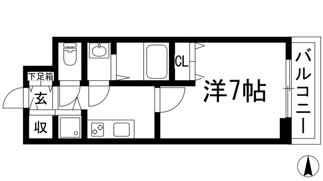 【間取り】 | エルシア池田