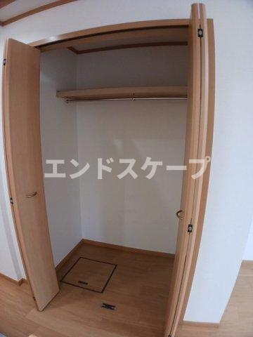メゾン　エストＢの収納|高崎、前橋のお部屋探しはエンドスケープまで！お客様の理想お聞かせ下さい♪
