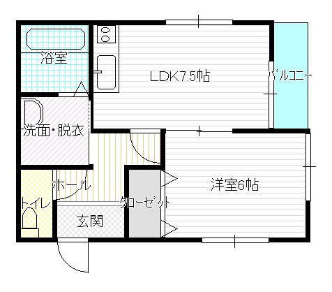 ミラノガーデンの間取り