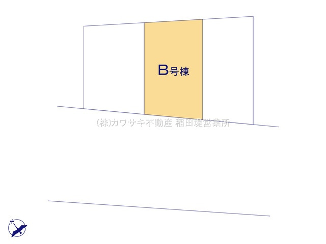 【区画図】 | 多摩区菅１丁目　全3棟