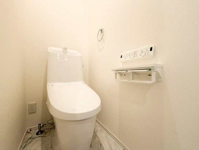 川崎市高津区明津1期　3号棟のトイレ|トイレもきれいです