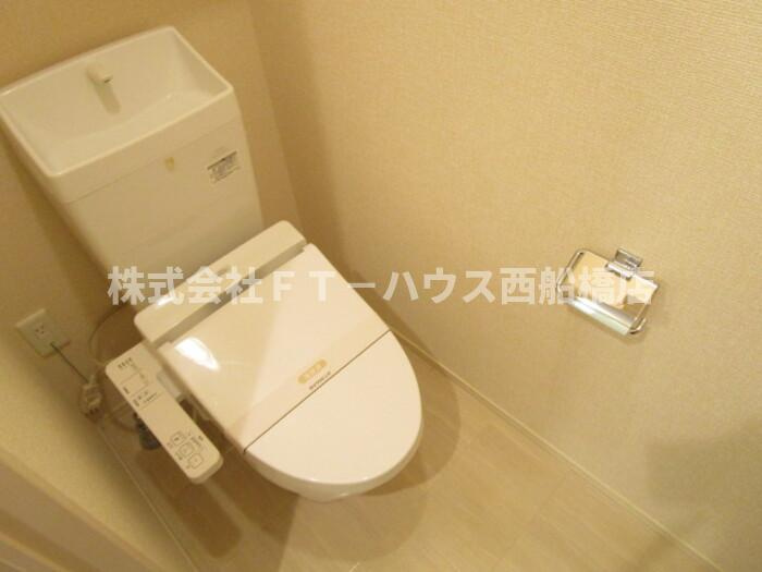 ディアコート Ｍのトイレ|温水洗浄暖房便座