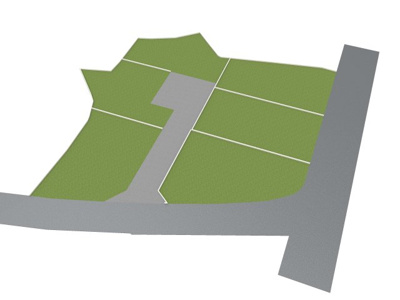 【区画図】 | 生駒市西菜畑　全６区画