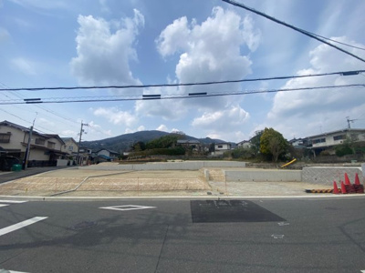 【前面道路含む現地写真】 | 生駒市西菜畑　全６区画