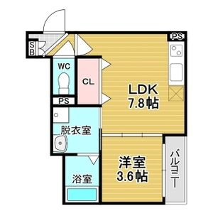 【間取り】 | グランツ喜連