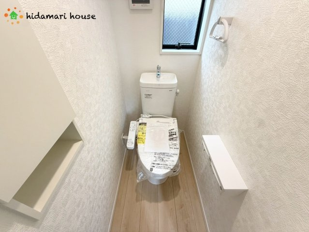 西区プラザ第1　新築戸建　クレイドル01のトイレ