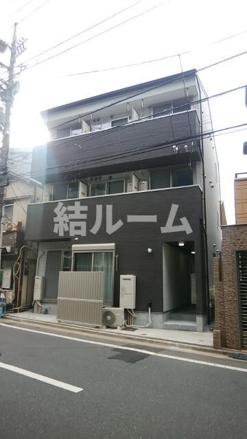 板橋区常盤台４丁目のアパートの外観