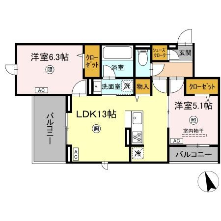 fortunaの間取り