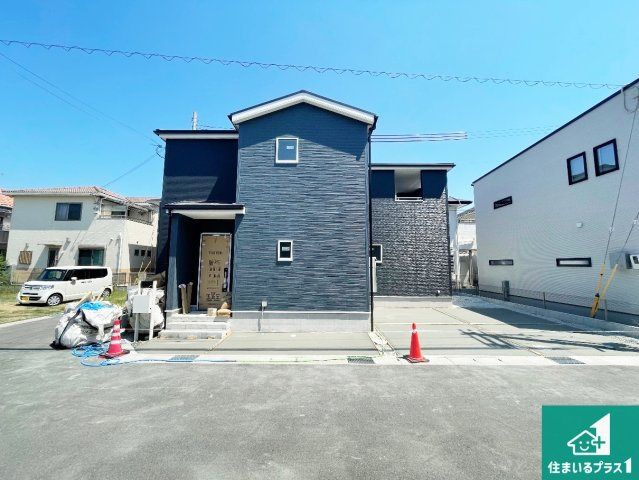 高砂市阿弥陀町北池　第2期　新築一戸建ての外観|現在建築中！落ち着いた街並みで新生活を始めることが出来そう！周辺の物件も併せてご紹介させて頂きます！