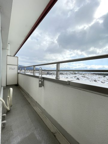じょい下鴨のバルコニー|南西向きバルコニーで陽当たり良好です。