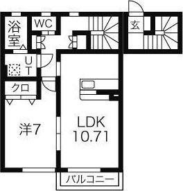 エスポワールLeiの間取り