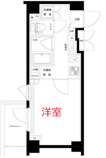 【間取り】 | ルーブル東蒲田七番館