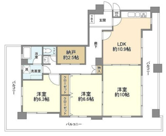 【間取り】 | 五反田永谷タウンプラザ | 間取りです。