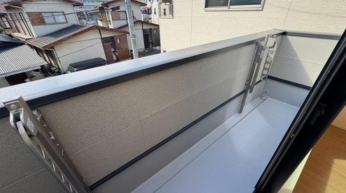 【新築戸建】南区久世大薮町「向日町」2LDK+S（納戸）のバルコニー