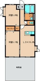 ラカーシュ飯倉の間取り