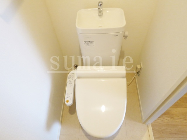 ルフォンプログレ滝野川のトイレ|嬉しい温水洗浄付きのトイレです☆
