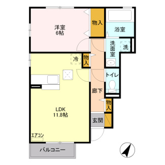 【間取り】 | プランドールⅠ(アイ)